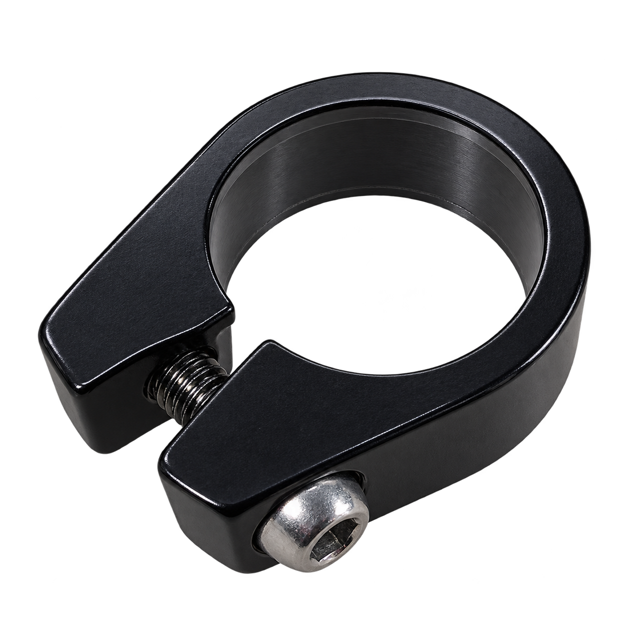 29.8mm 블랙 알루미늄 싯클램프 상단 이미지